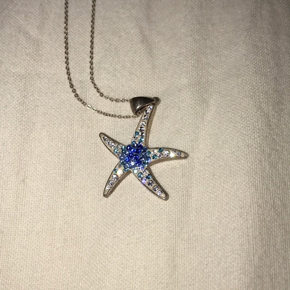 Authentic Swarovski Starfish Necklace